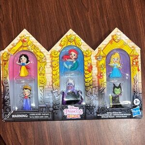 Disney Princess Comics Villains and Heroes Set